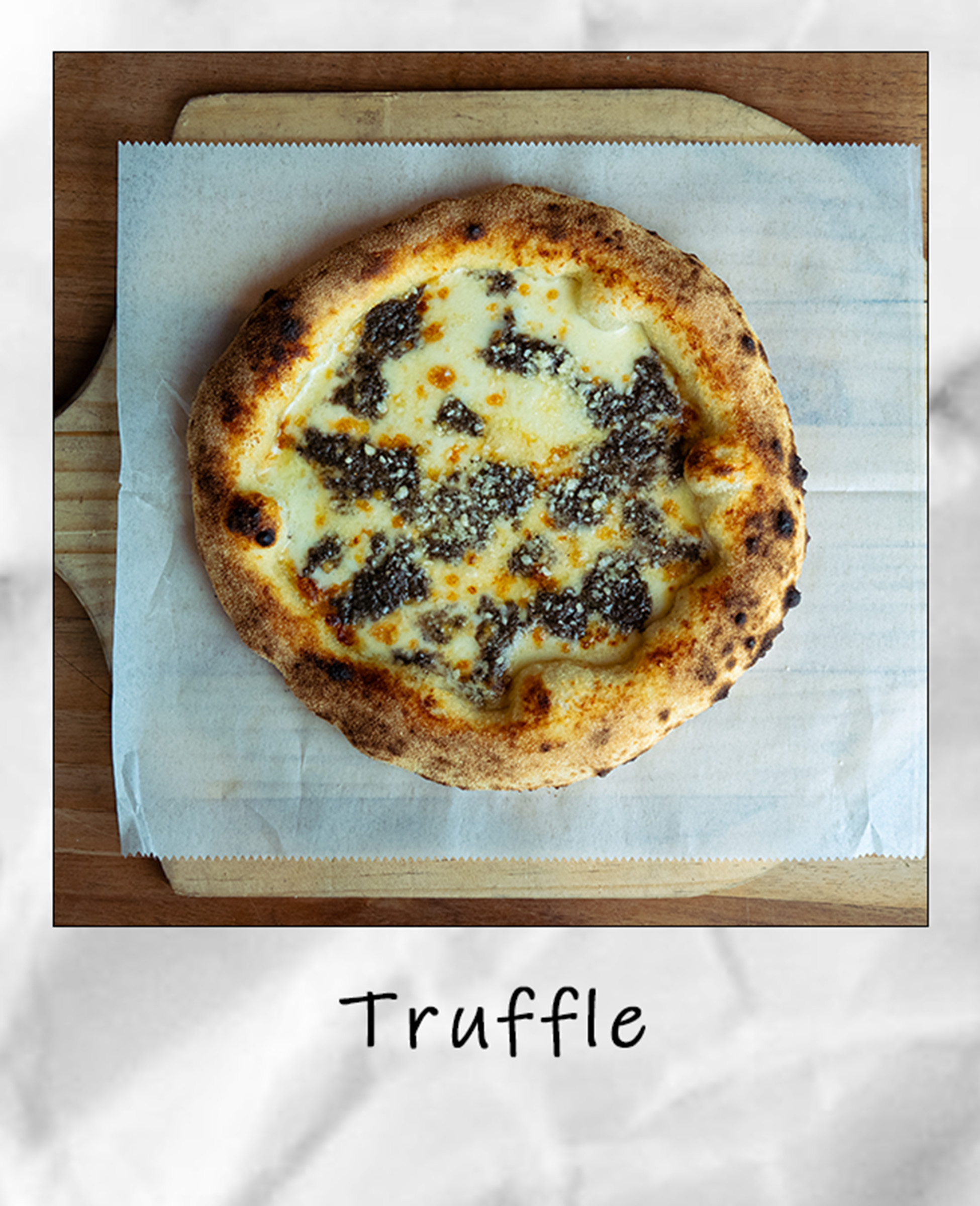 Stanzione truffle pizza - premium Neapolitan pizza Miami