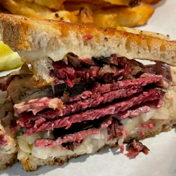 Twist Social Club Reuben Sandwich