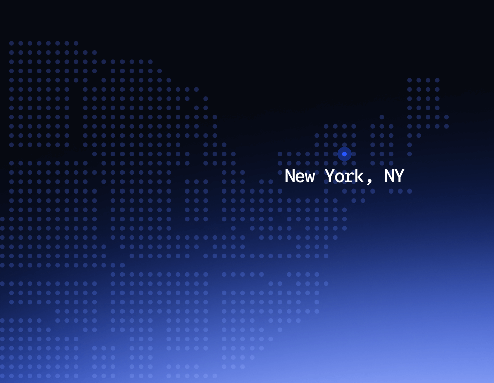 New York Location Map - ML-Studio Webflow Template | Brix Templates