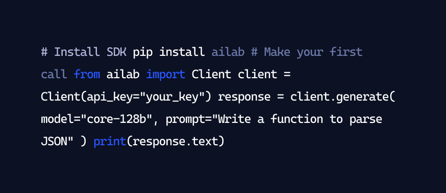 Code Panel - ML-Studio Webflow Template | Brix Templates