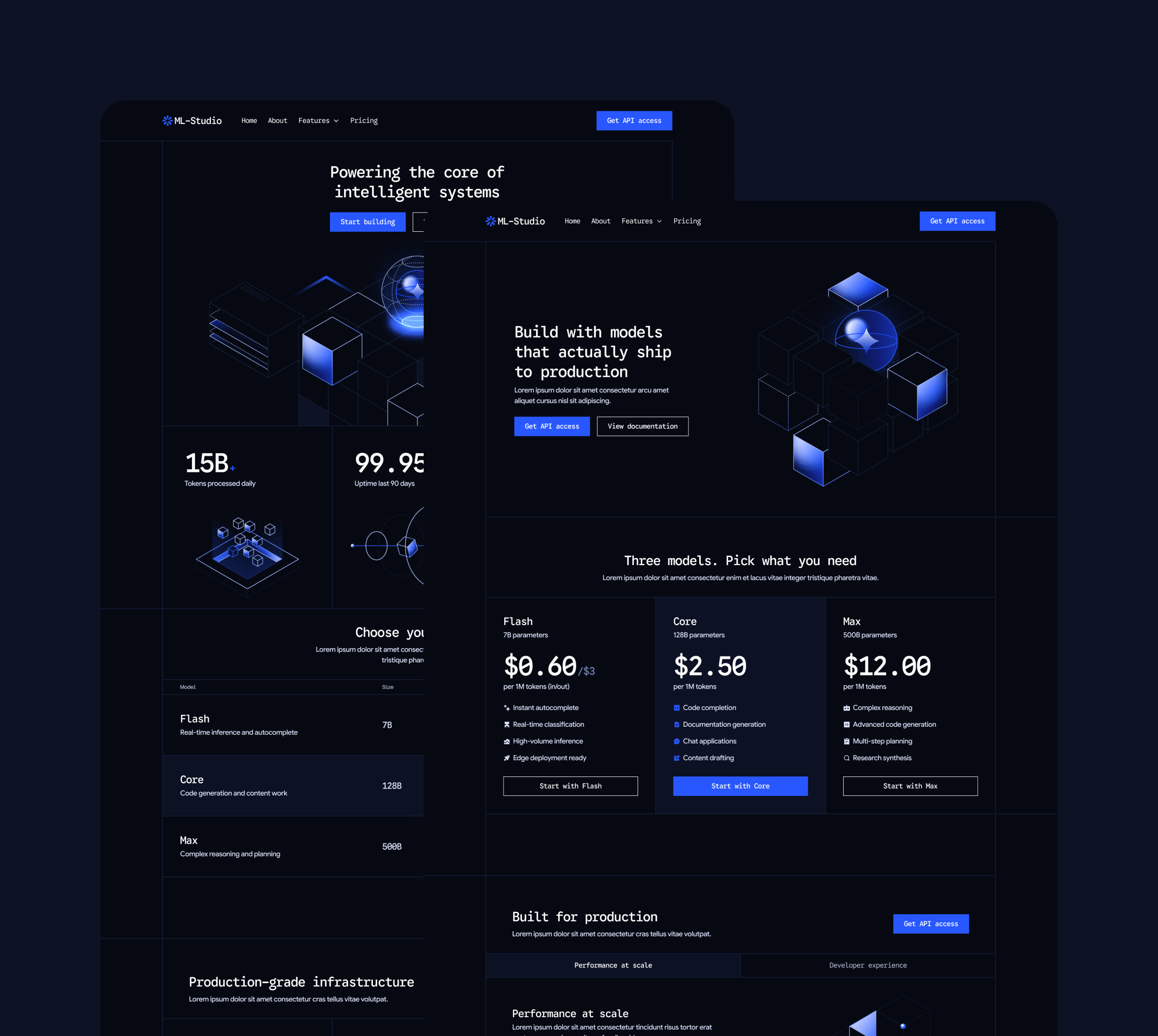ML-Studio - Pages - AI Research Lab Webflow Template | Brix Templates