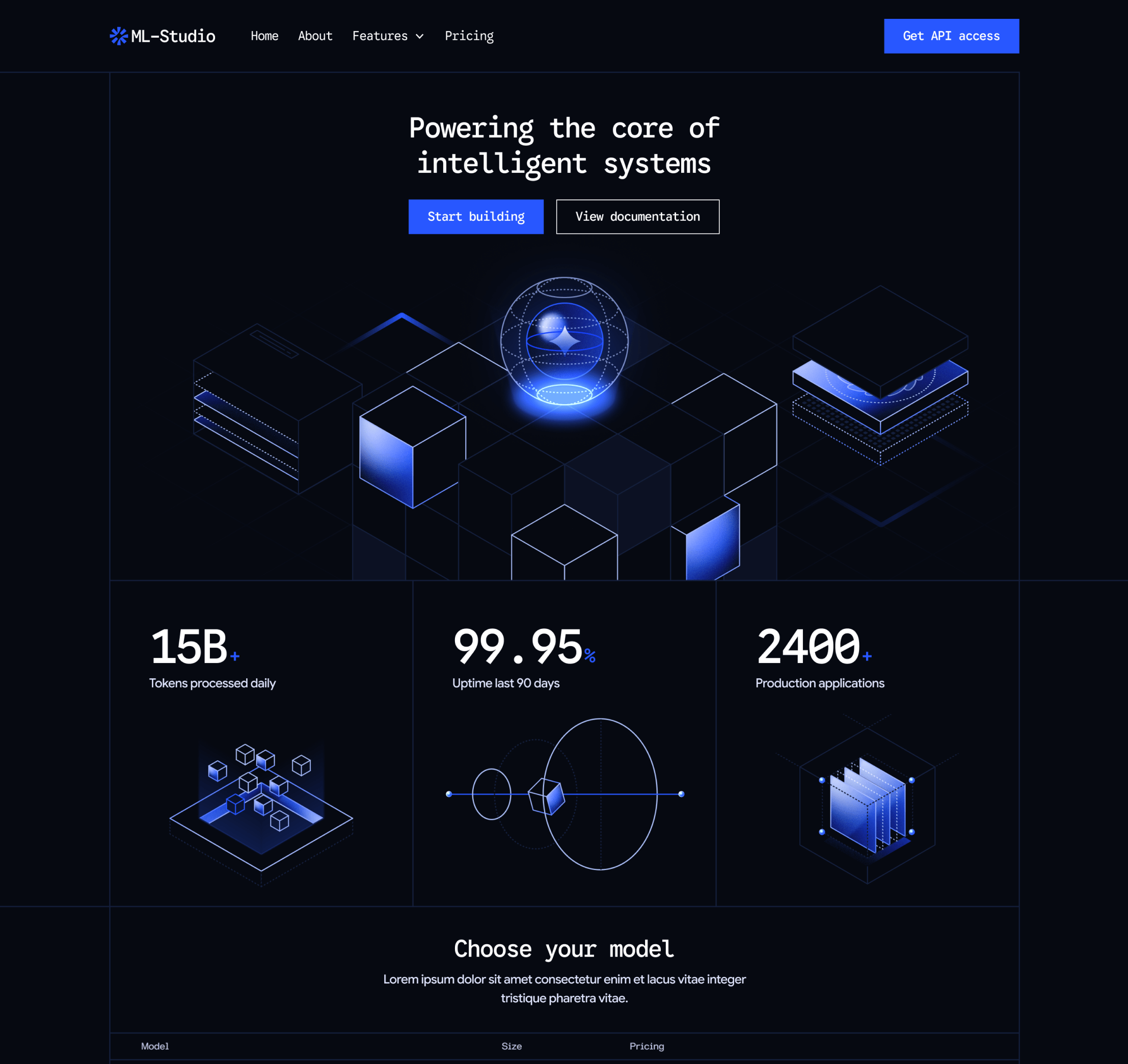 ML-Studio - Home V2 Main Page - AI Research Lab Webflow Template | Brix Templates