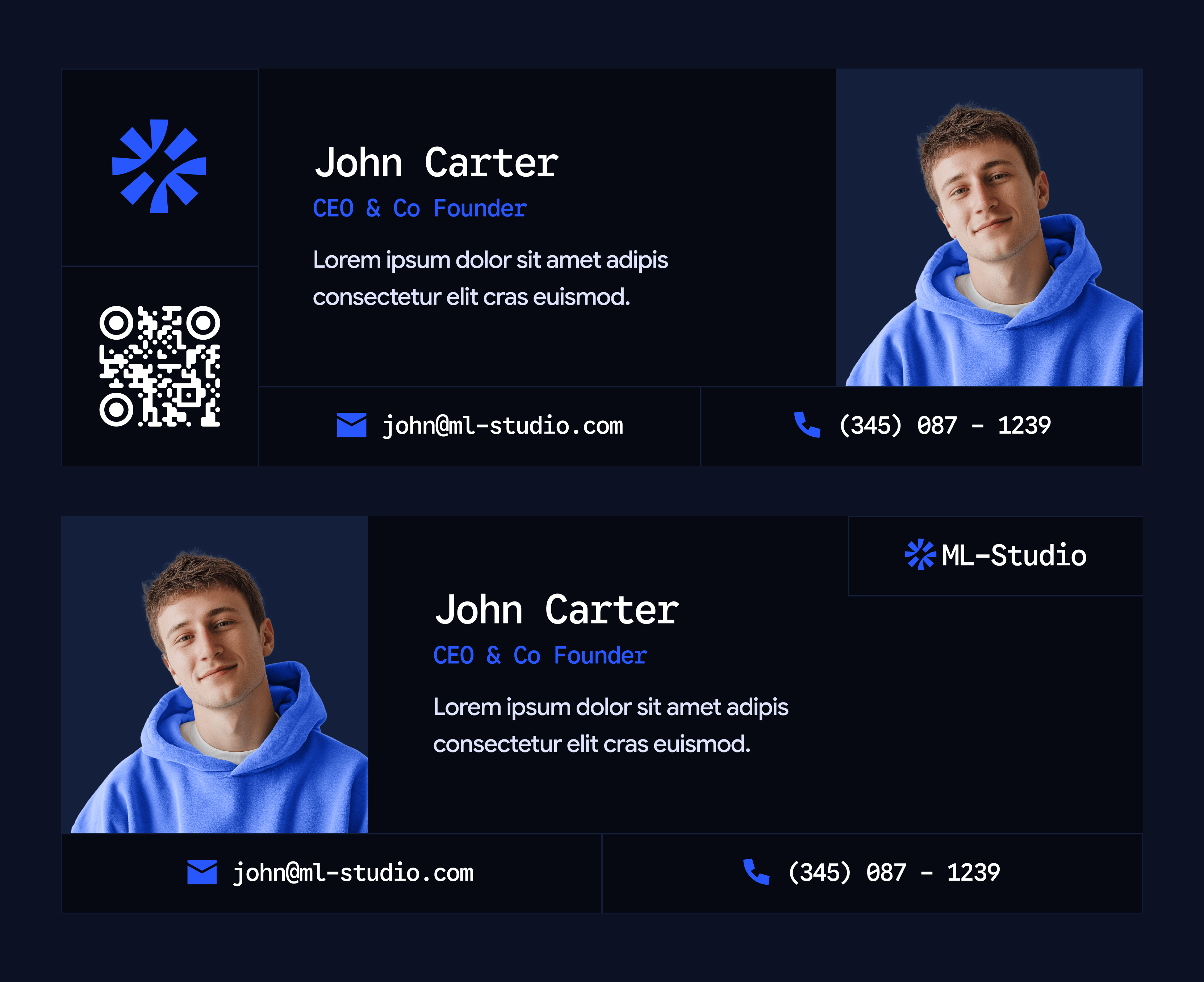 ML-Studio - Email Signature - AI Research Lab Webflow Template | Brix Templates