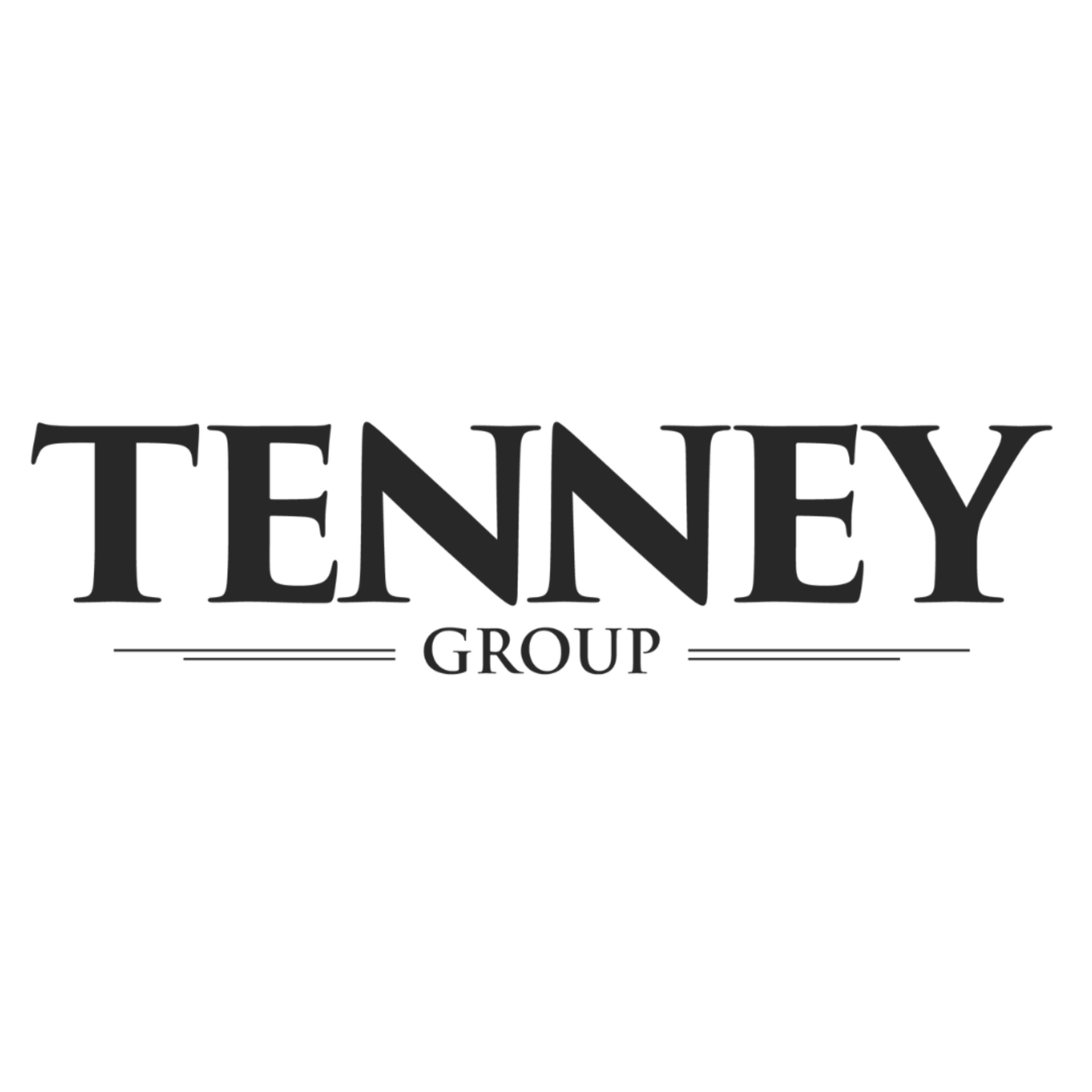 Tenney Group logo with the word TENNEY in large capital letters and GROUP in smaller capital letters beneath it.