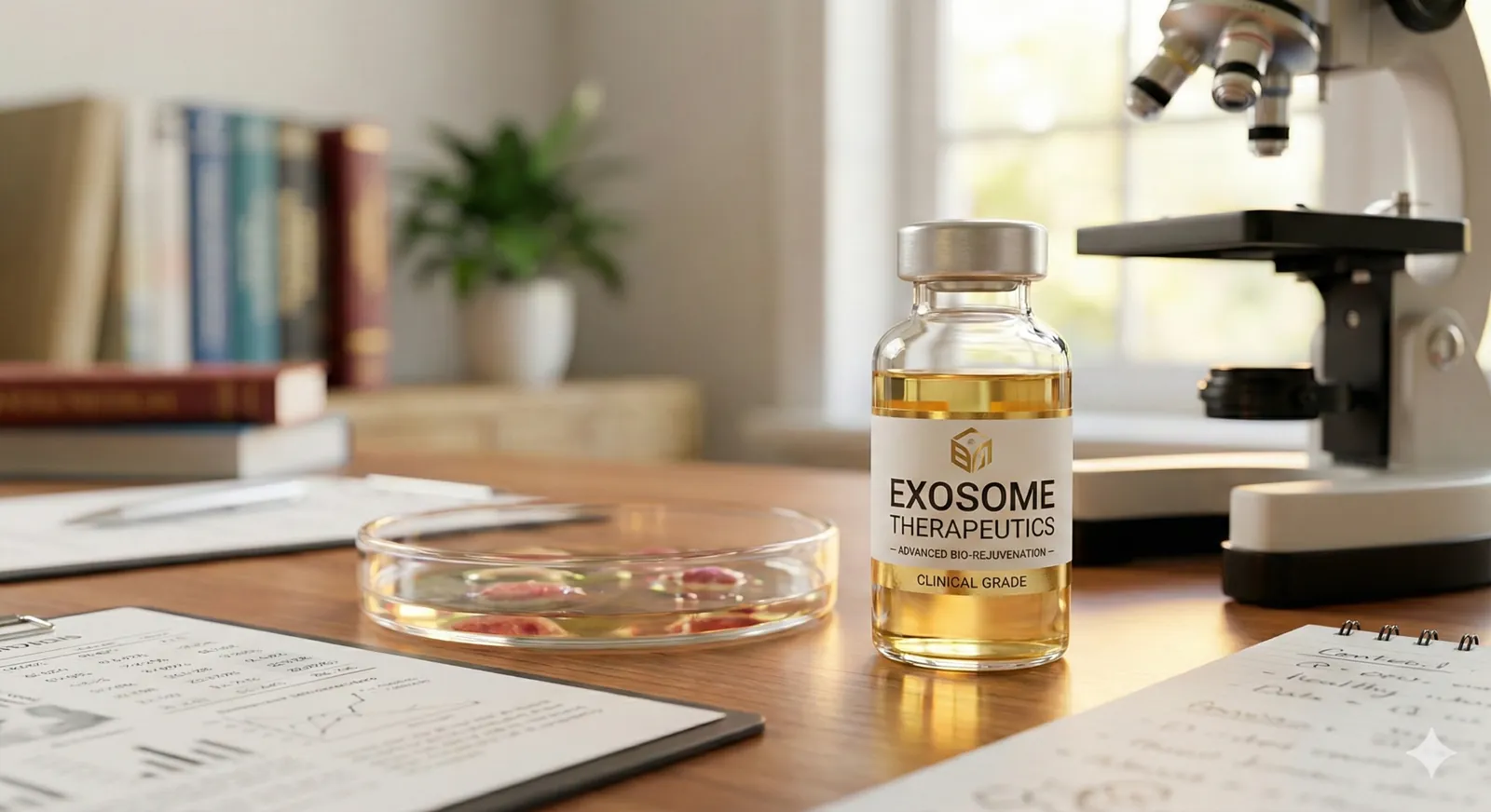 Exosome therapy consultation at Organic Well clinic in Coconut Grove Miami