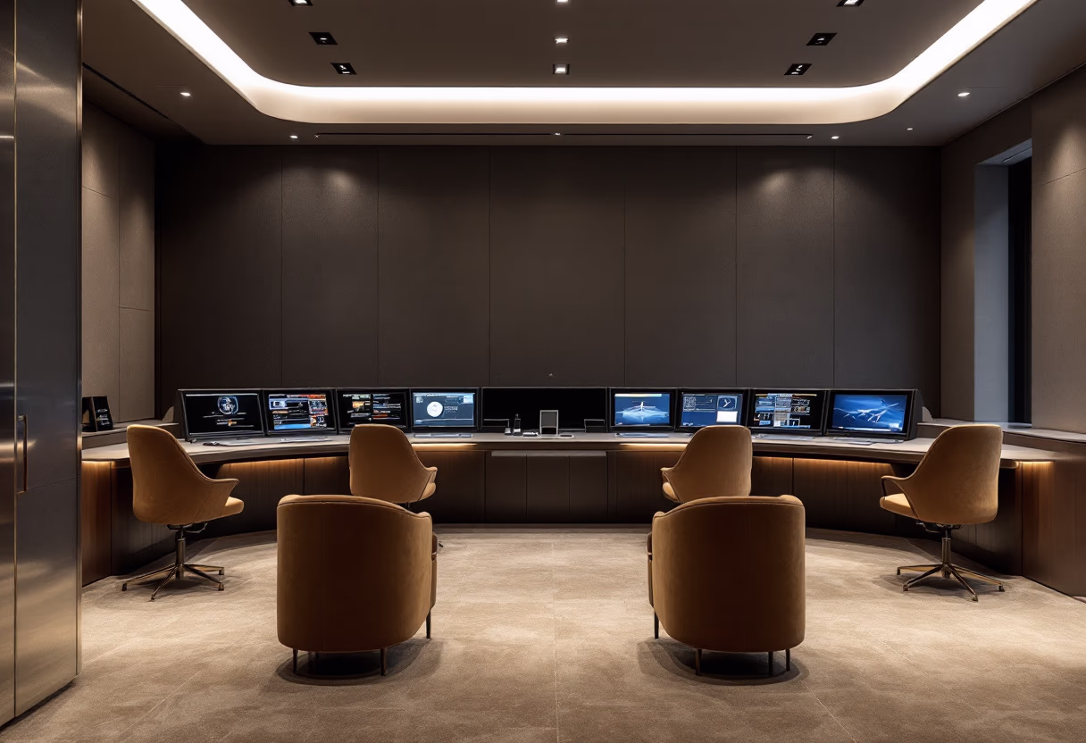 image of a traffic control center (for a mobility and transportation)