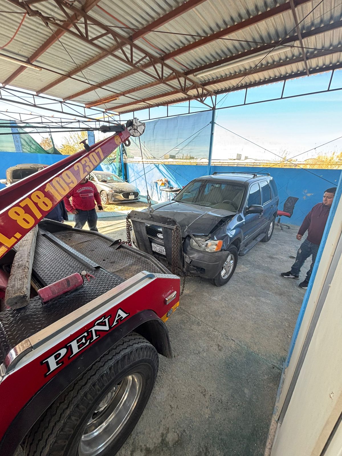 Taller de hojalatería y pintura en Piedras Negras Coahuila instalaciones profesionales