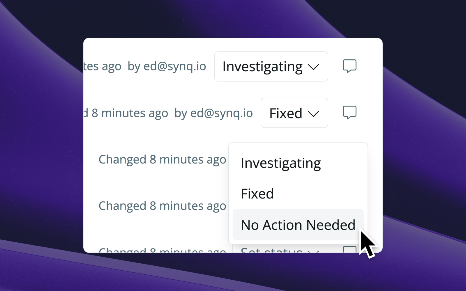 Collaborate on incidents