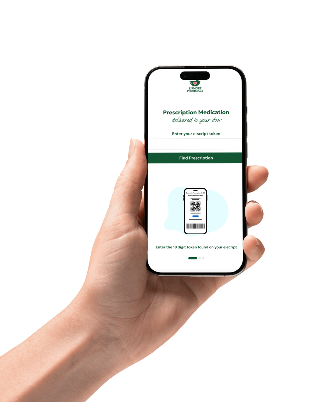 Mobile prescription ordering through the Lismore Pharmacy online prescription service