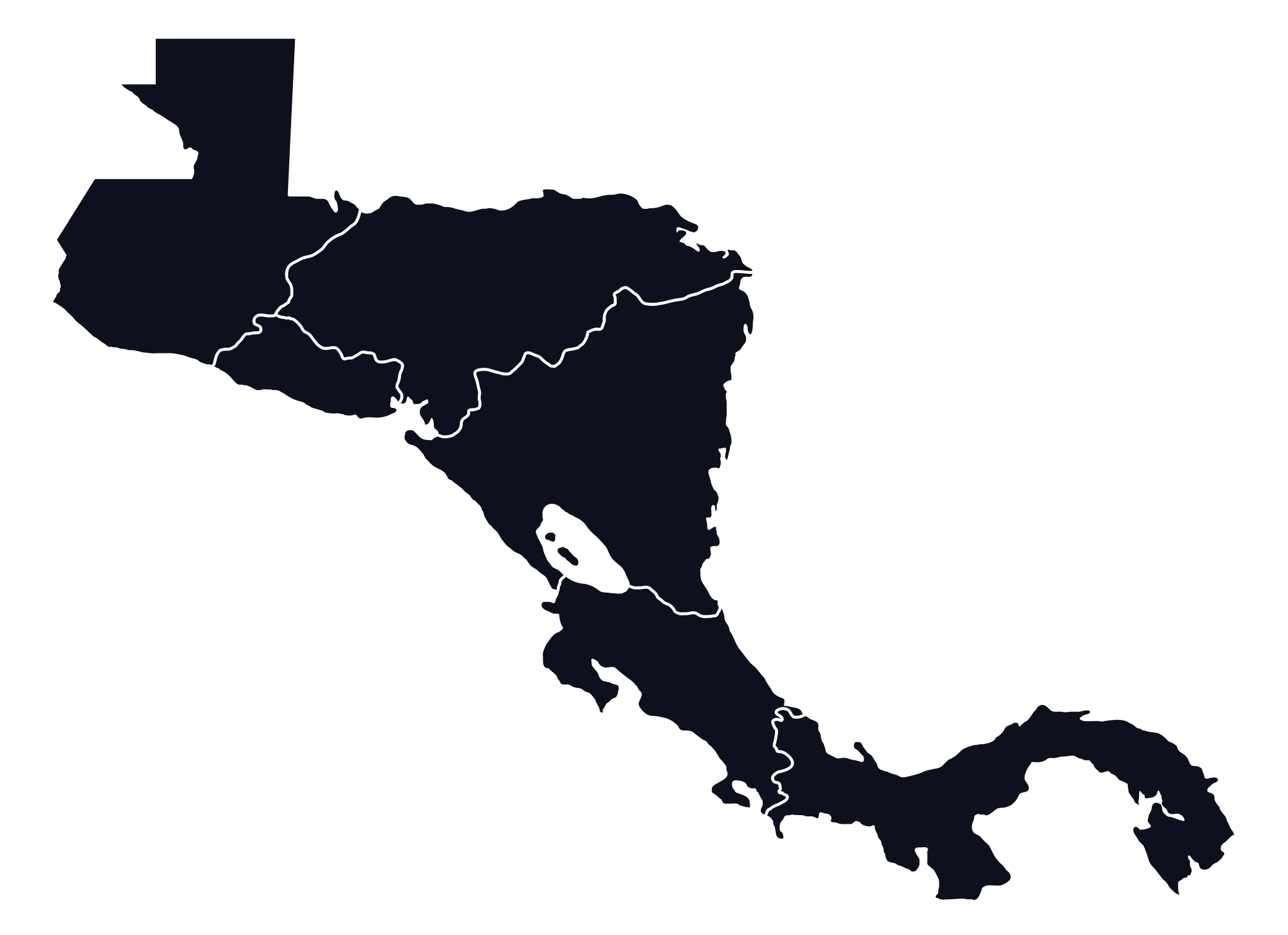 mapa de centroamerica