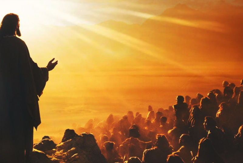 Jesus Christ's tomb that her crawled of of with a cross at the opening of the cave