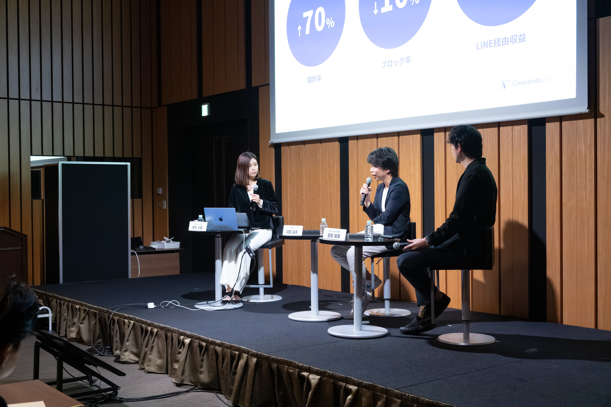 ホテラバCEO 岡田氏（セミナー登壇時）