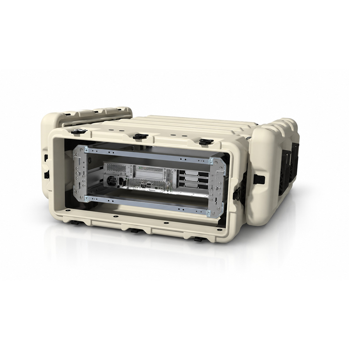 Hyve Solutions MIL-SPEC ruggedized 2U edge compute server