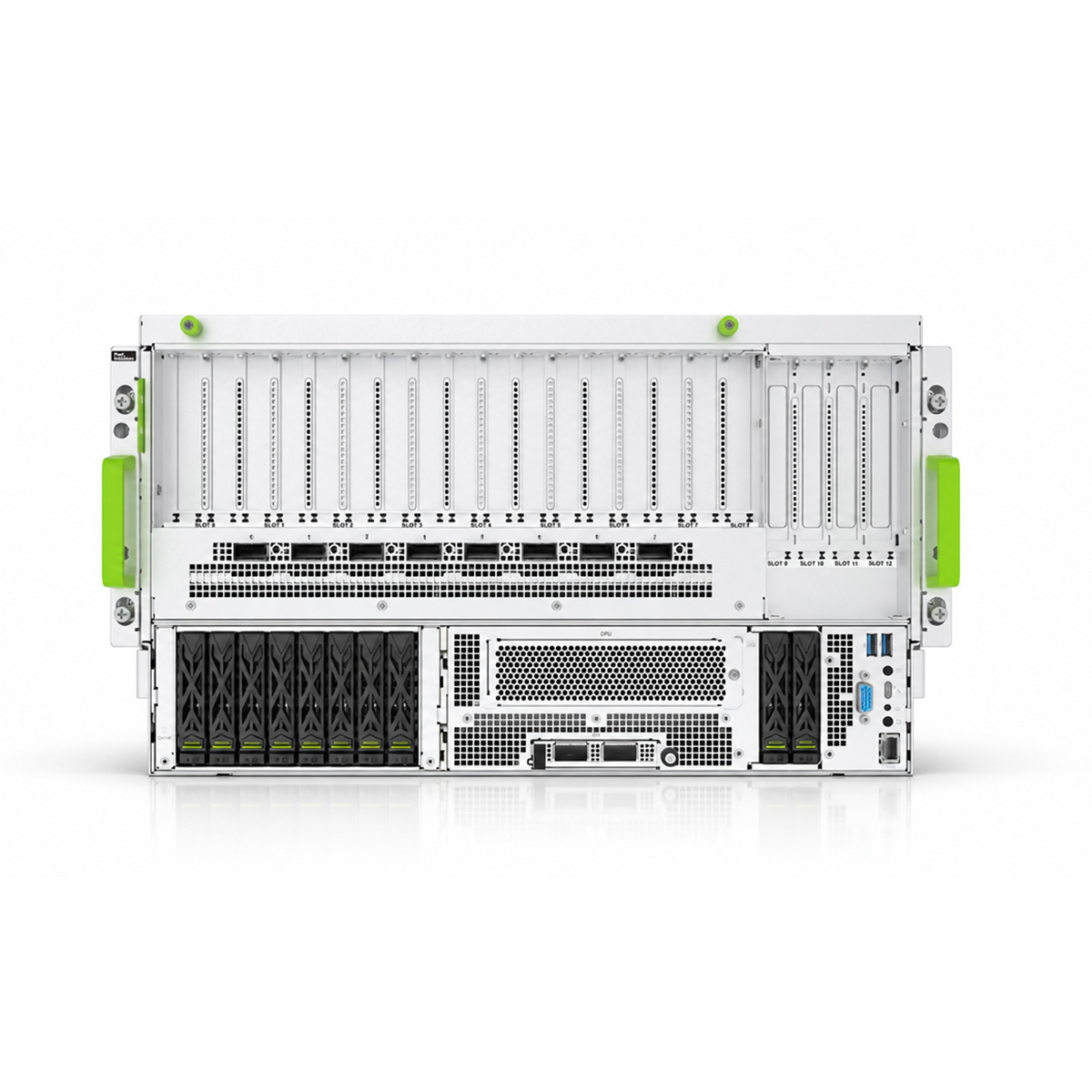 Hyve Solutions Apex MGX 6U air-cooled AI server with 8 GPUs