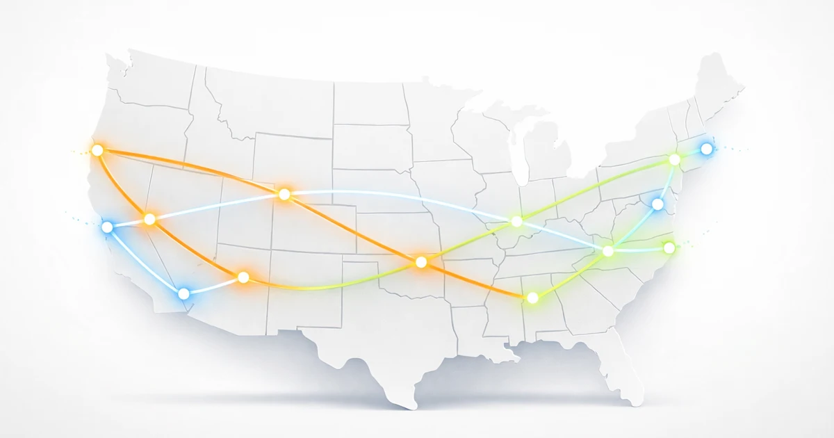 Car Shipping Routes | Bruxen Auto