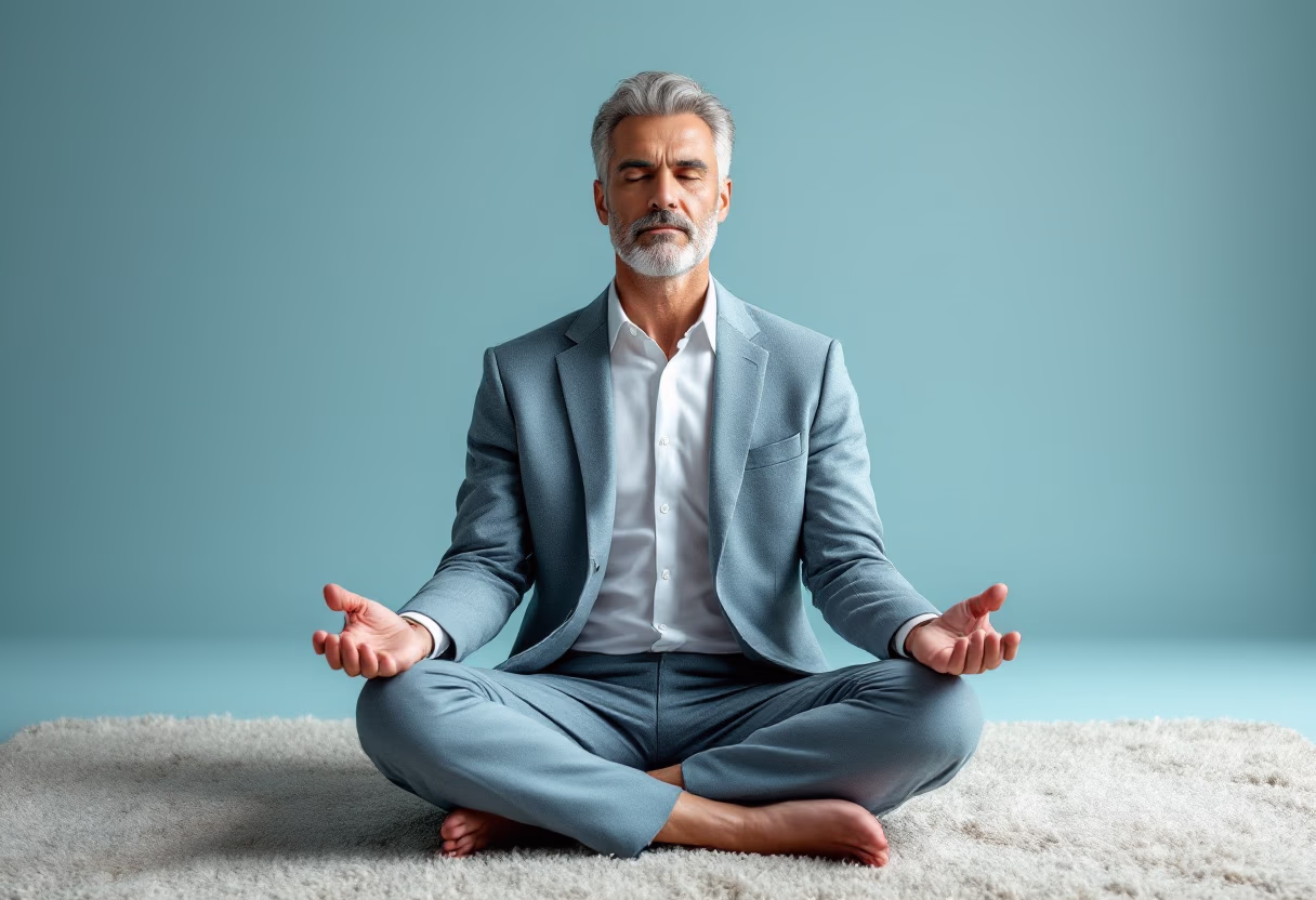 lotus pose meditation