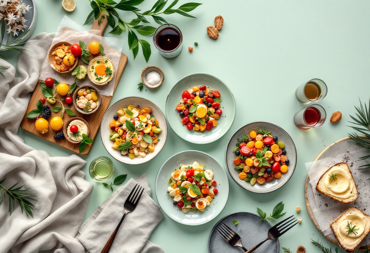 image of happy hour specials in a modern restaurant
