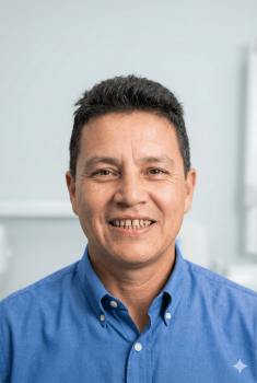 Man Cosmetic Veneers and Whitening and Orthodontics - Before