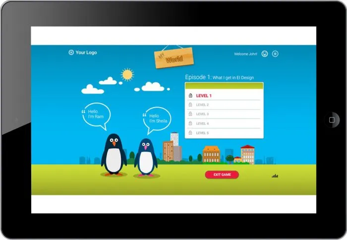 EI Design HR Benefits Portal Example