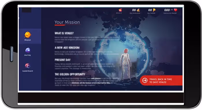 Example 2: A Cybersecurity Escape Room Experience for Office Employees -Mission