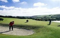 Golfing in North Devon
