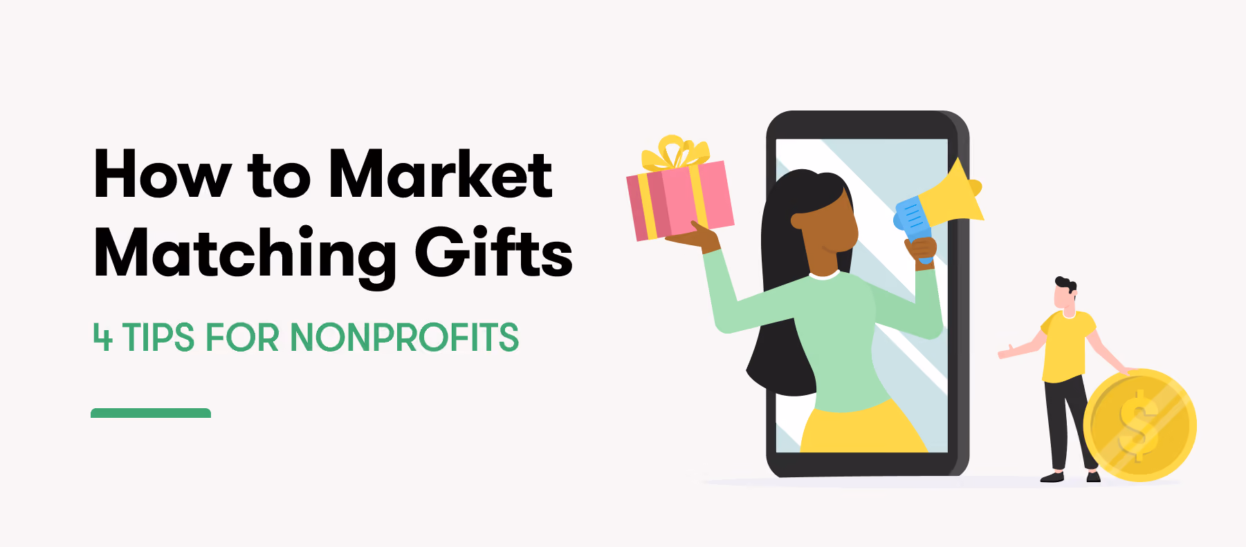 Cover image: How to Market Matching Gifts - 4 Tips for Nonprofits