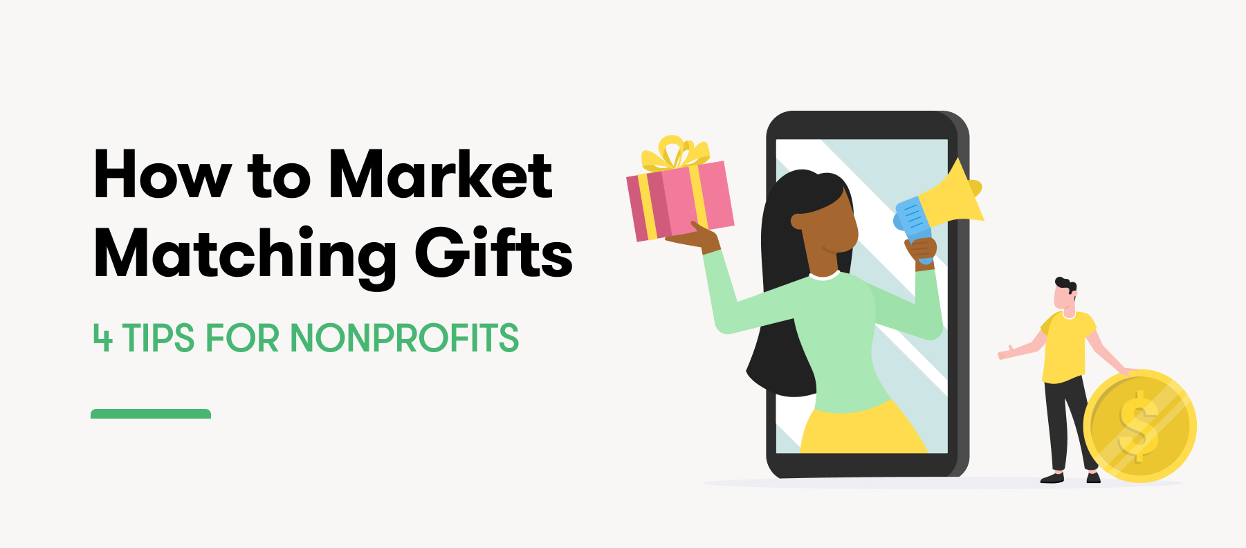 Cover image: How to Market Matching Gifts - 4 Tips for Nonprofits