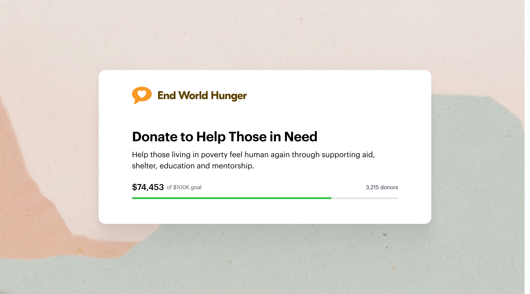 Cover image: Set Donation Goals