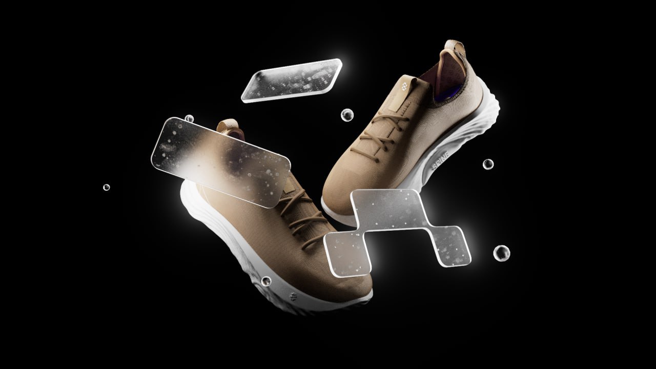 Cluster of 3D cubes in pink, purple, and orange floating together on a white background.