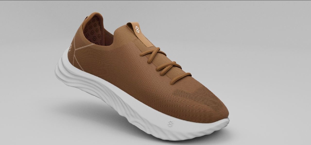 3D illustration of colorful spheres and discs floating in a circular formation against a purple background.