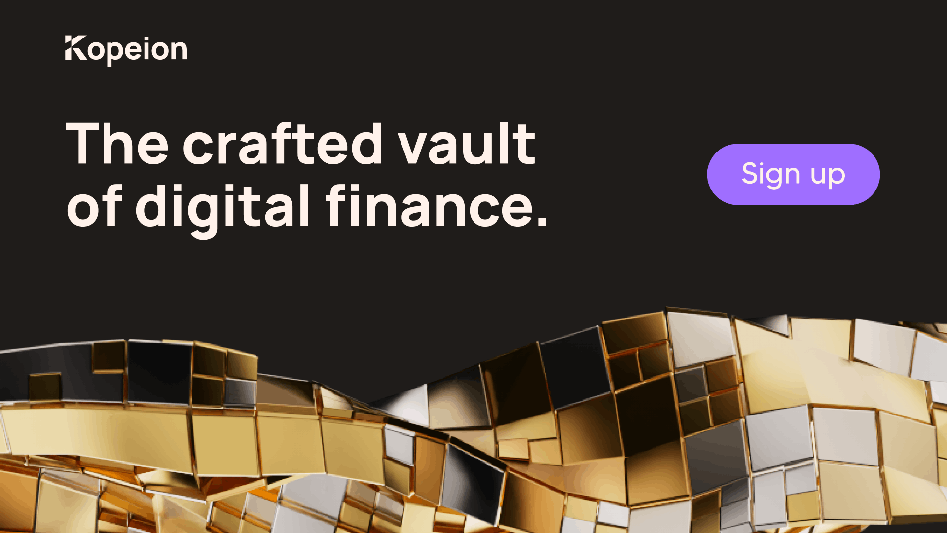 Cluster of 3D cubes in pink, purple, and orange floating together on a white background.