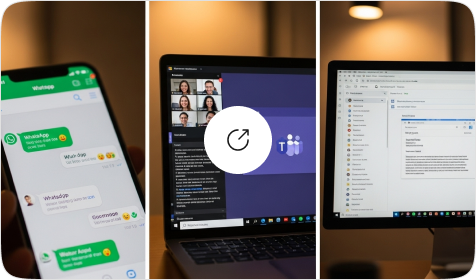 image of different social media app