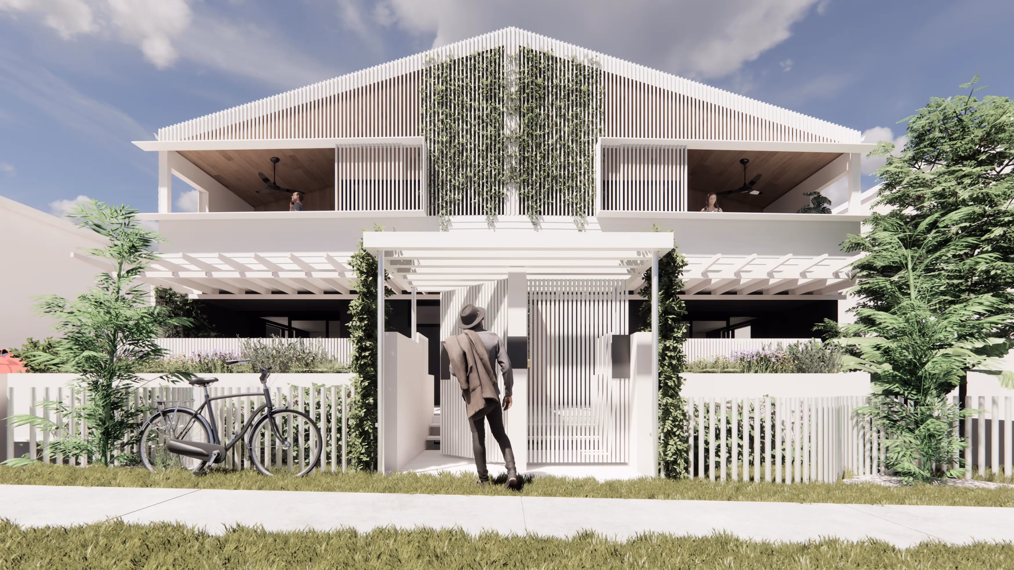 Brisbane multi-residential architecture -- Park Terrace Homes