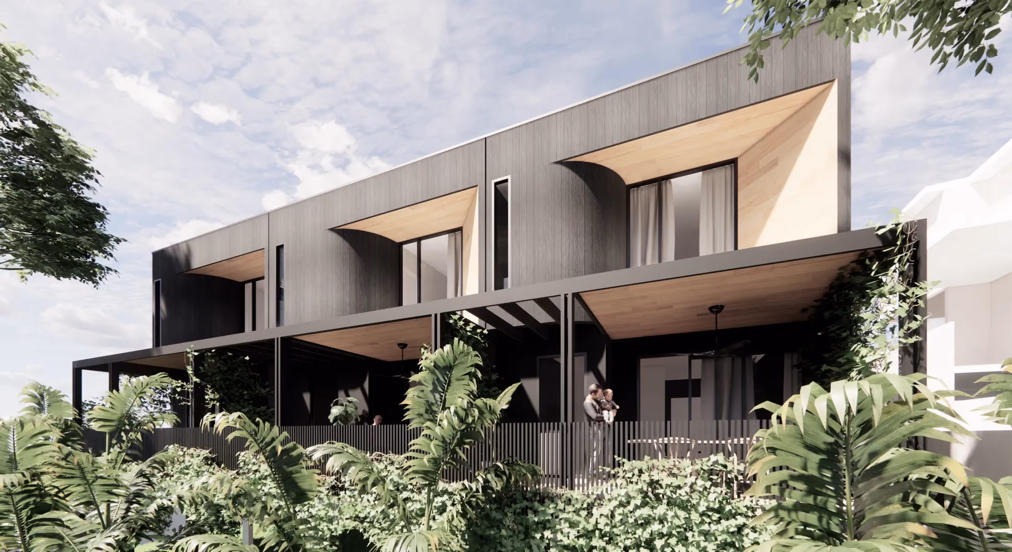 Camp Hill multi-residential architecture -- Warilda Terrace Homes
