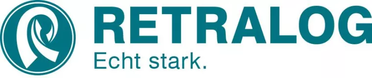 RETRALOG Firmenlogo mit dem Text 'Echt stark.'
