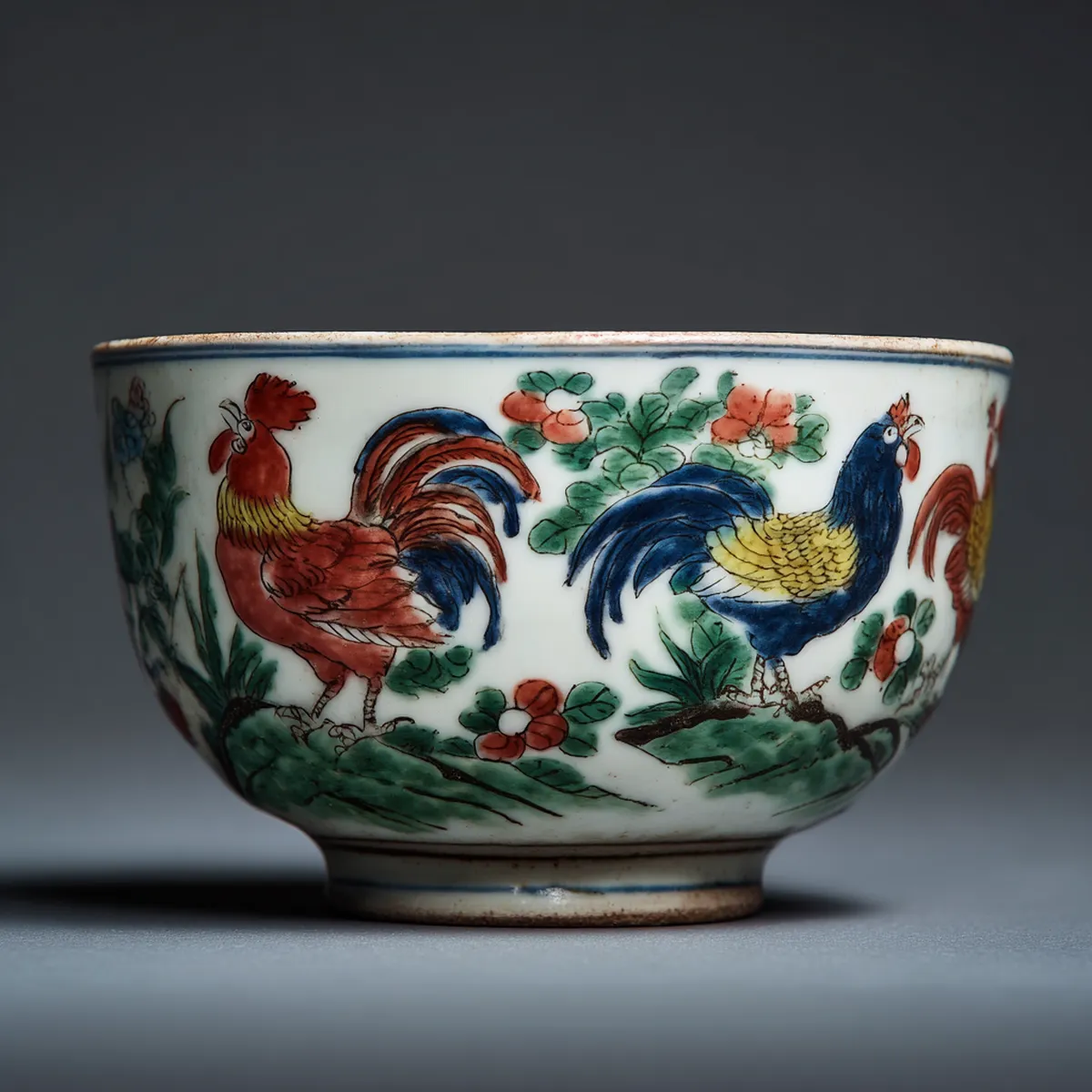 Chenghua Doucai Chicken Cup