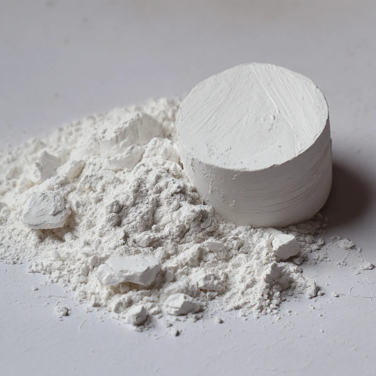 Kaolin clay — pure white firing clay for porcelain