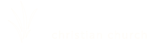 Minimalist logo with stylized grass blades and the text 'parkview christian church'.