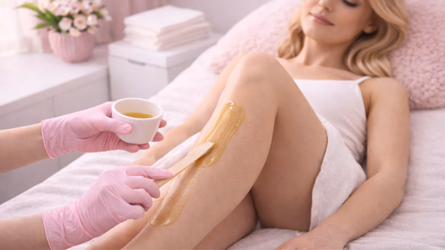 Haarentfernung mit Warmwachs im Kosmetikstudio LucoROSE in Quakenbrück