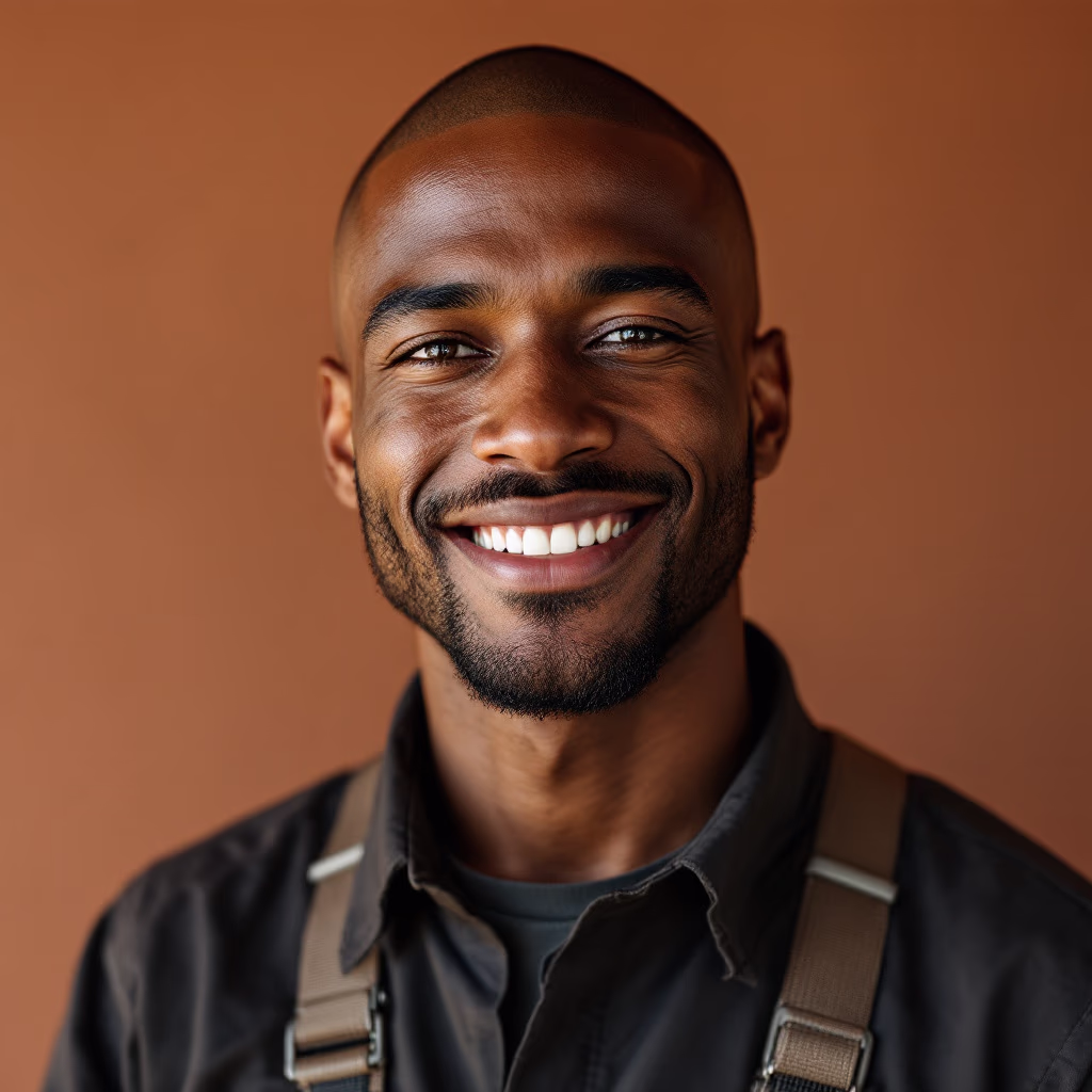 [headshot] image of customer (for a roofing contractor)