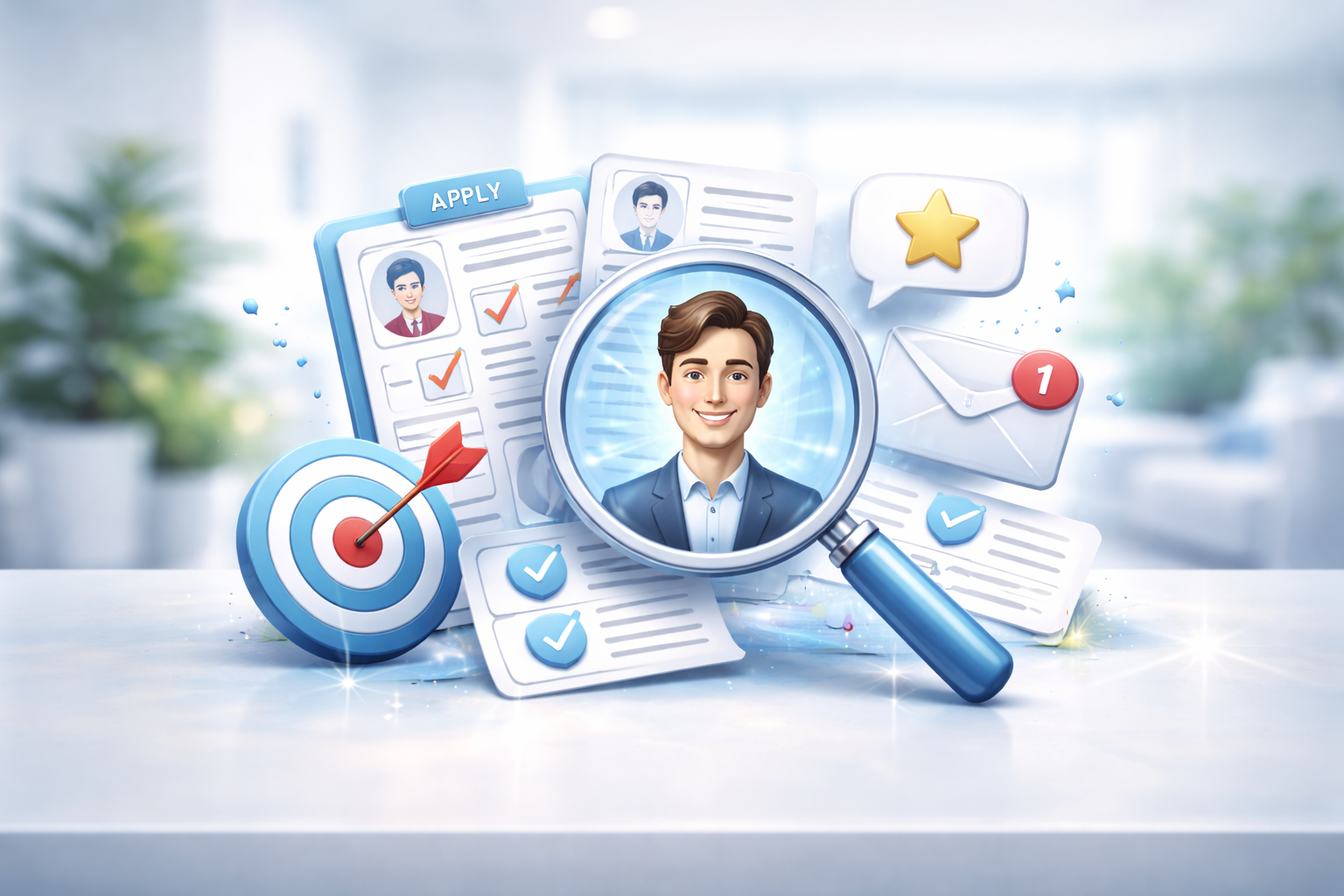 image of futuristic classroom setting