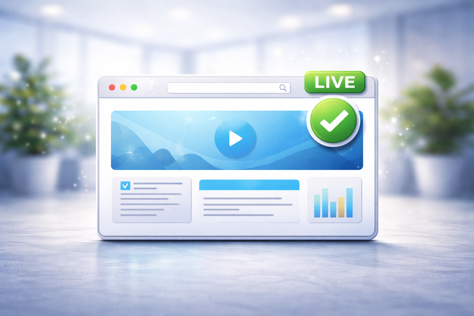 image of futuristic classroom setting