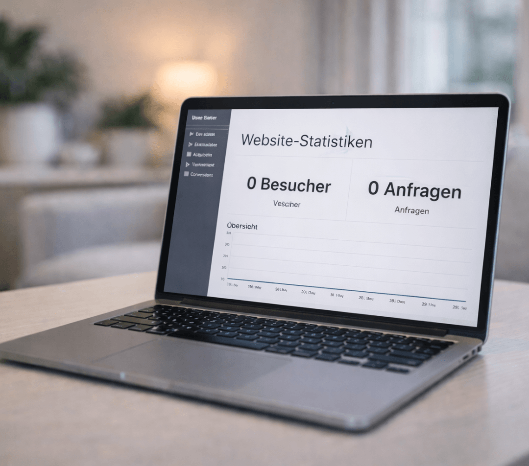 Website ohne Besucher und Anfragen – fehlende Google-Sichtbarkeit