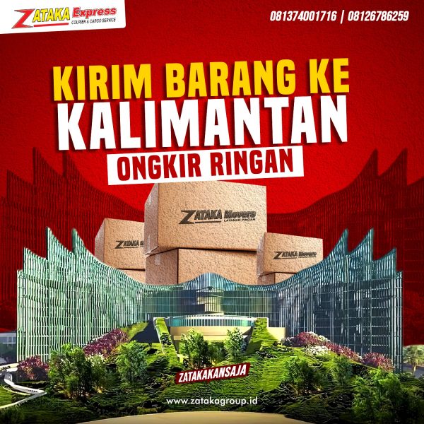 Kirim Barang ke Kalimantan Ongkir Ringan