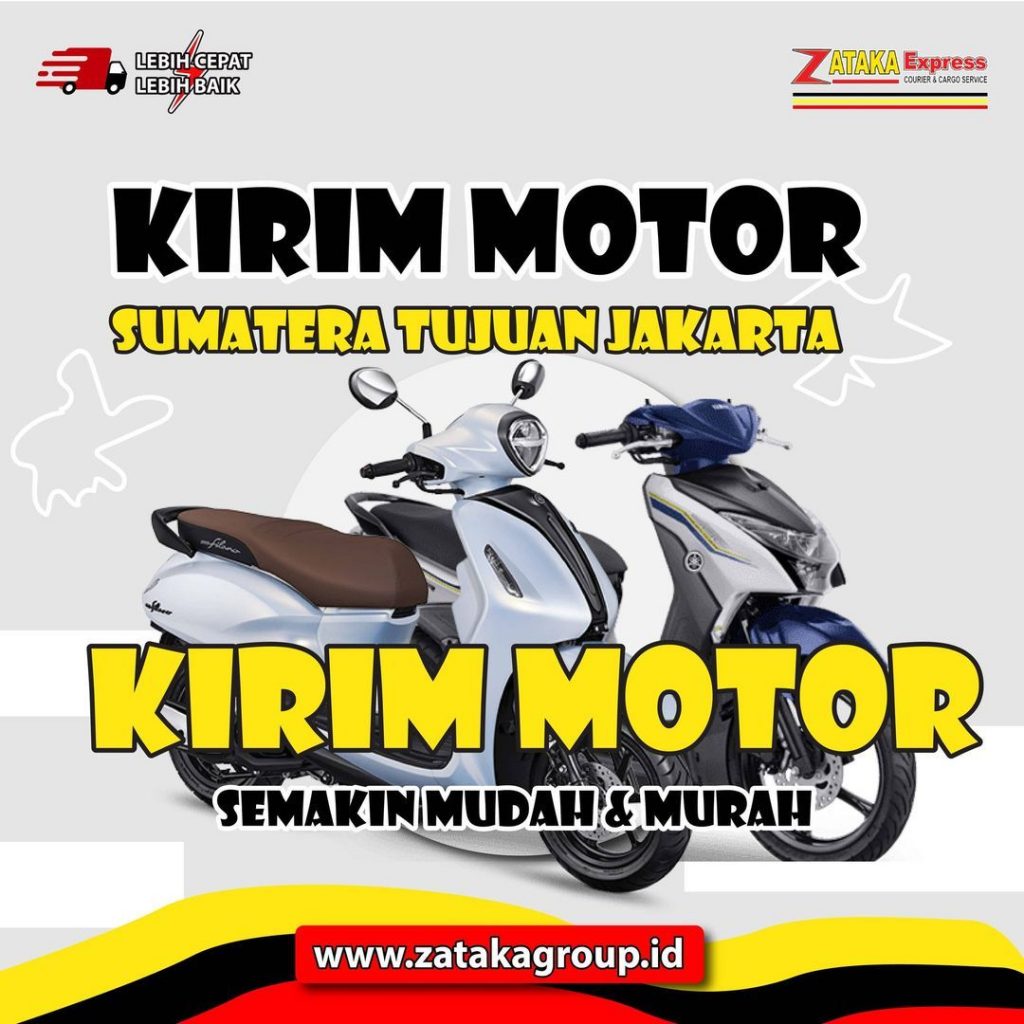 Layanan kirim motor ke luar pulau untuk pindahan