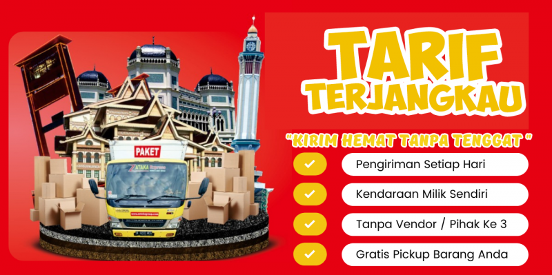 Tarif pengiriman ekspedisi Jakarta Kalimatan