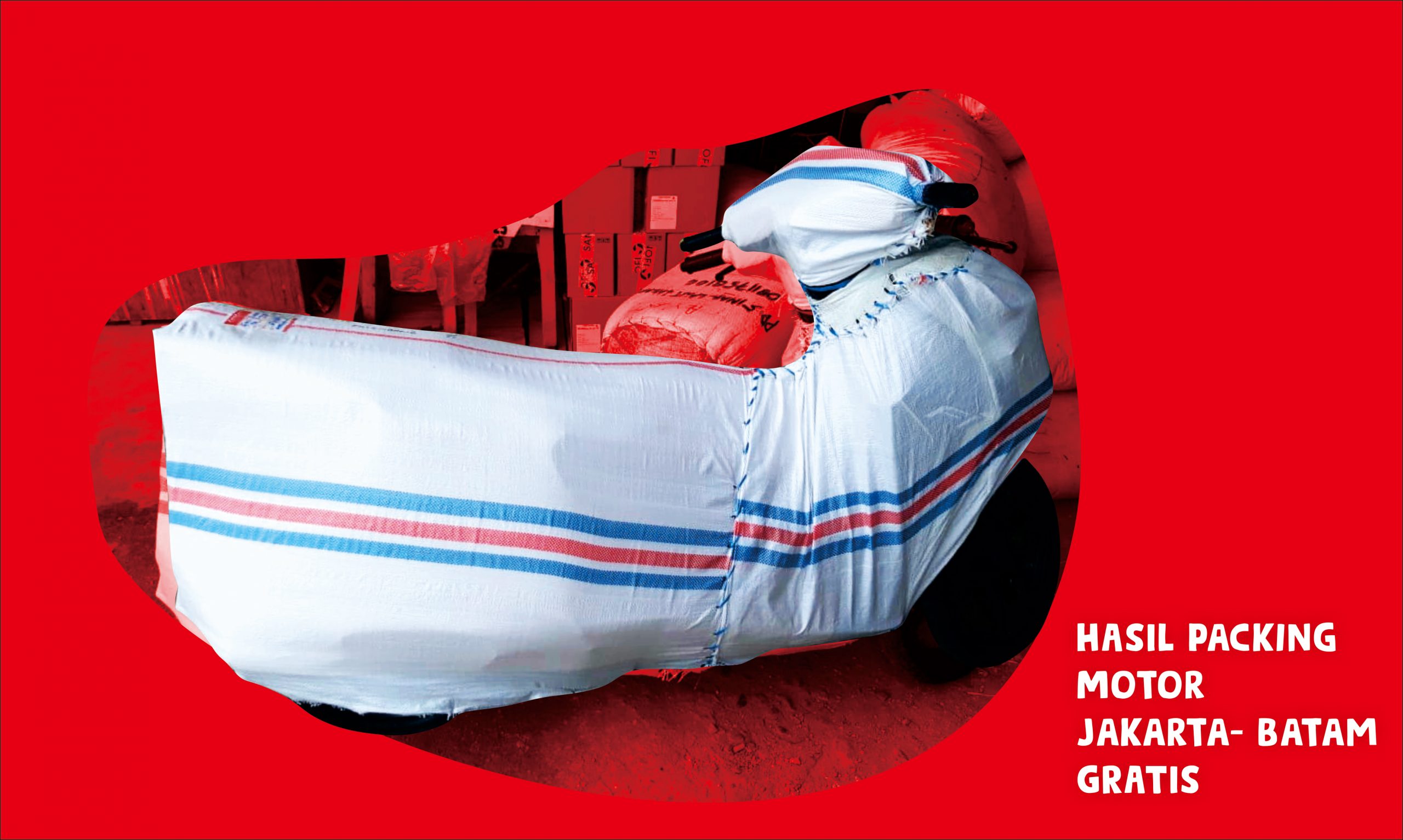 Hasil Packing Motor Jakarta Batam Gratis