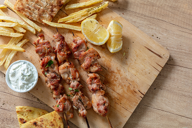 Souvlaki vom Gasthaus-Bären
