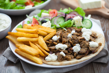 Gyros vom Gasthaus-Bären