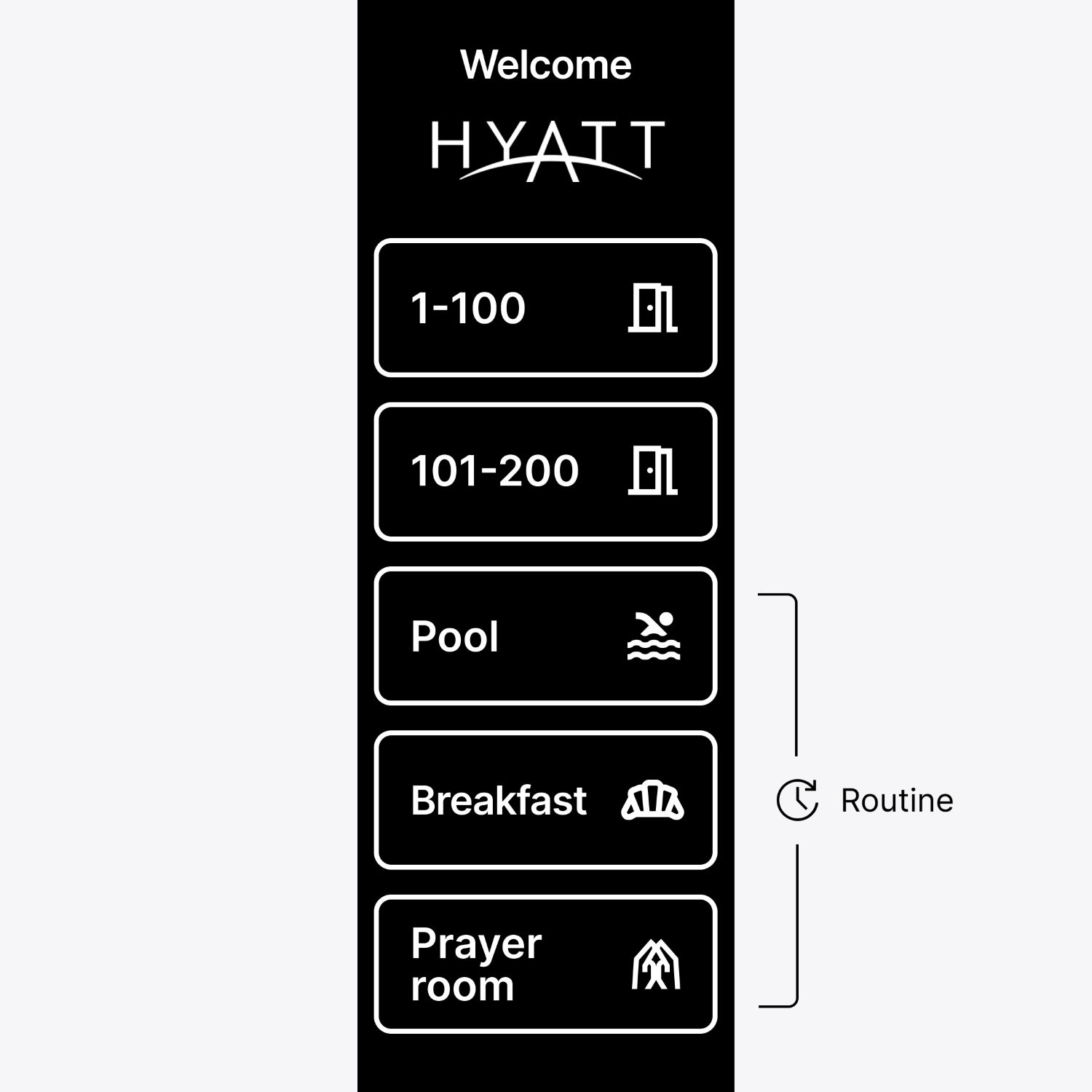AI specific UI elements in blue color